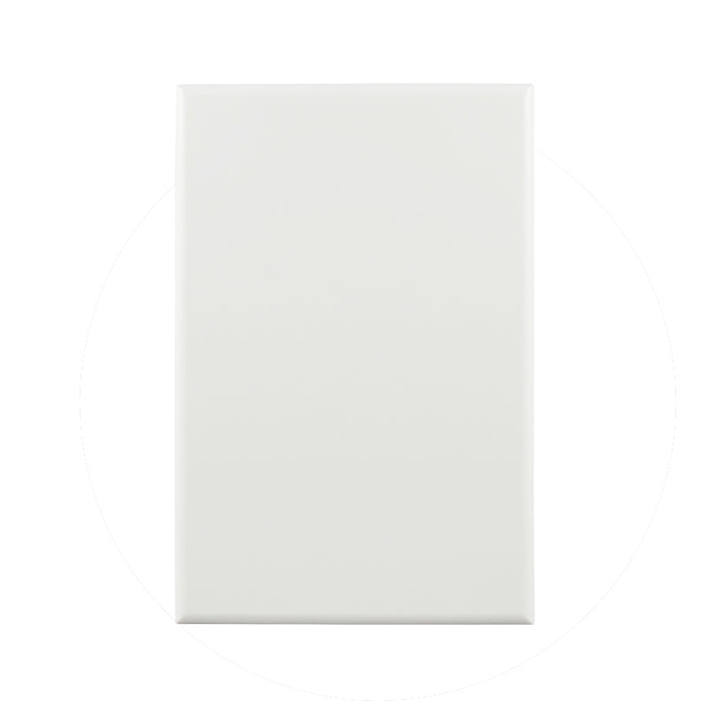 Basix S Series Blank Plate - White