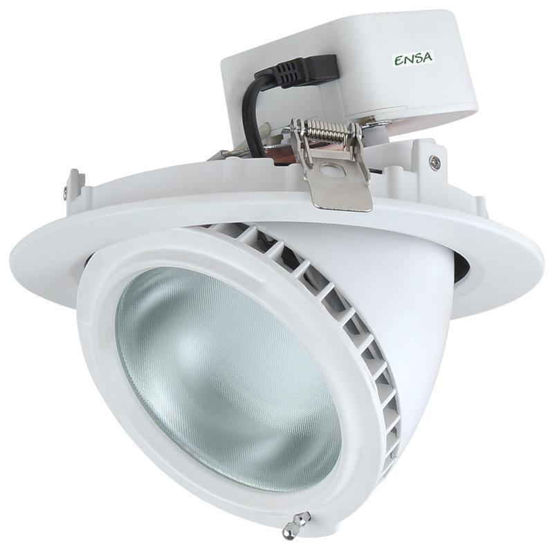 38W Premium Adjustable LED Downlight (3000K)